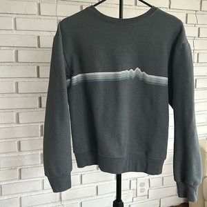 Patagonia Uprisal gray crew neck sz S